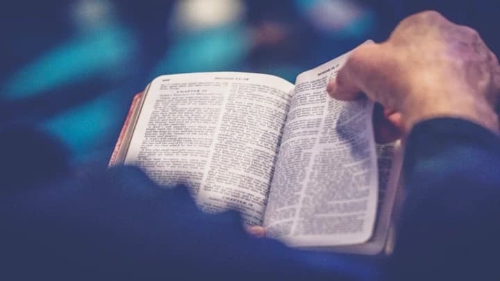 reading scriptures